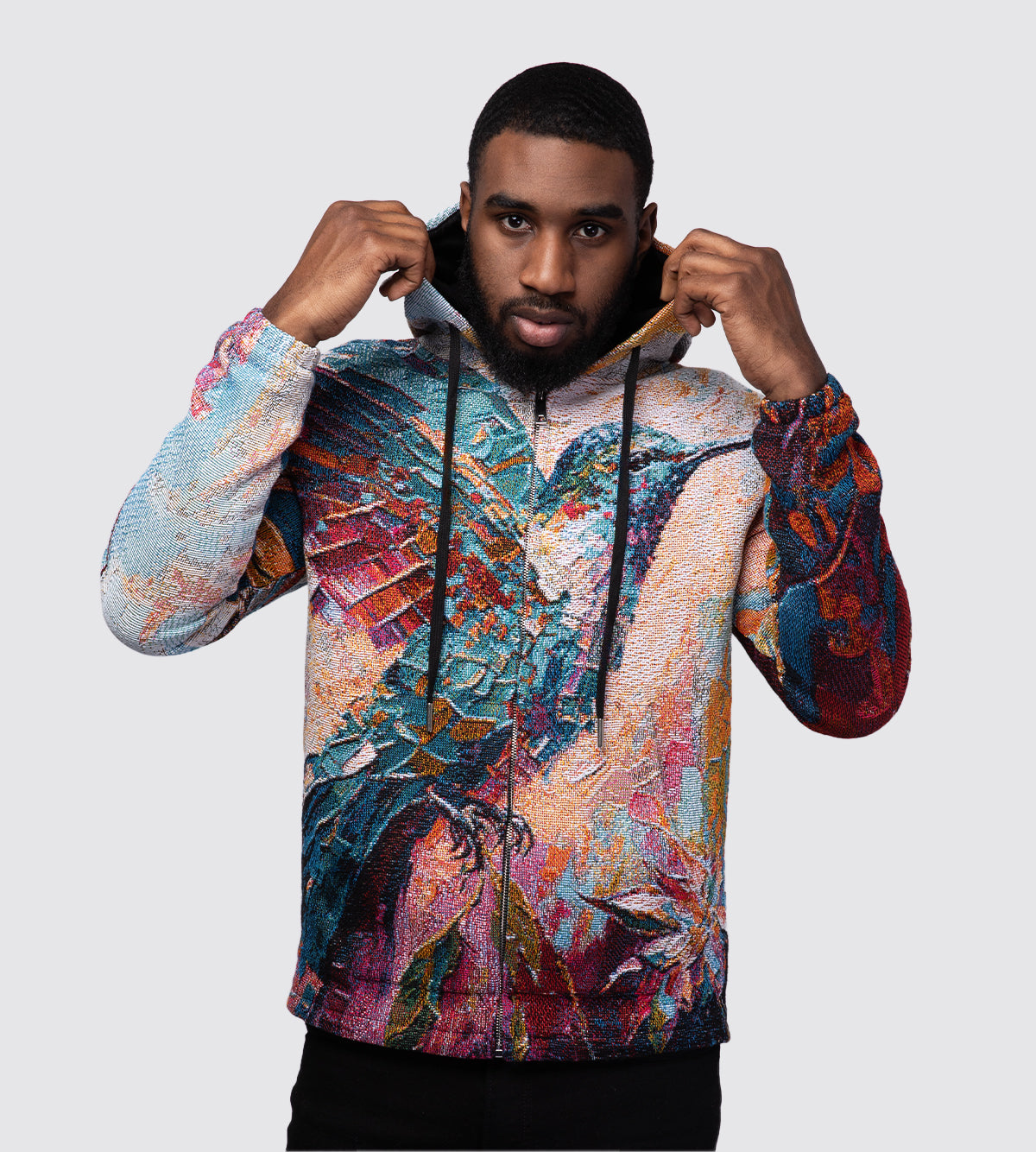 HUMMINGBIRD ZIP HOODIE