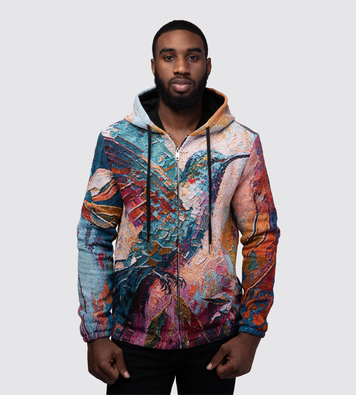 HUMMINGBIRD ZIP HOODIE