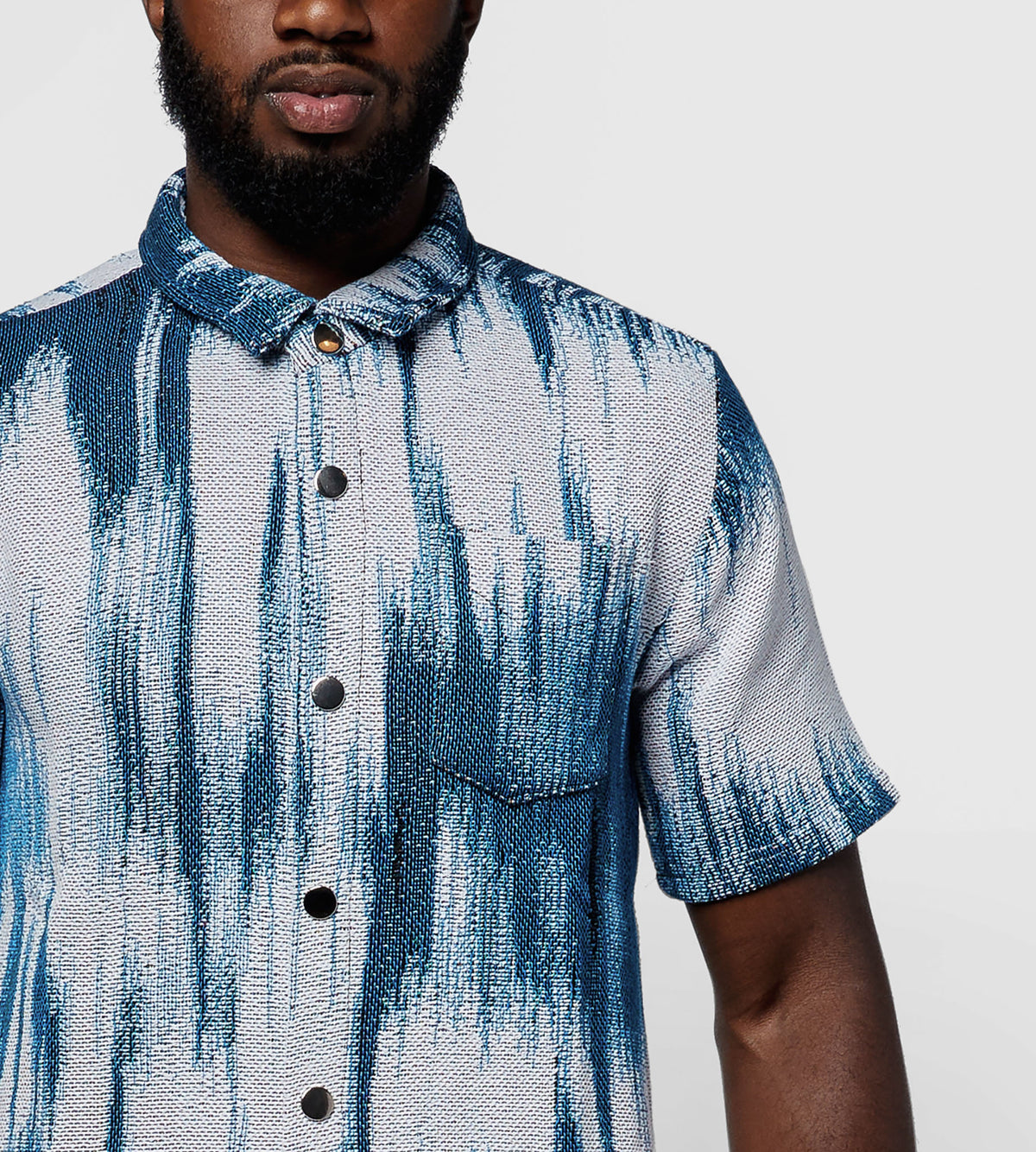 BLUE TIE DYE SHIRT
