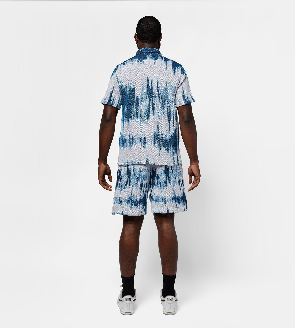 BLUE TIE DYE SHIRT