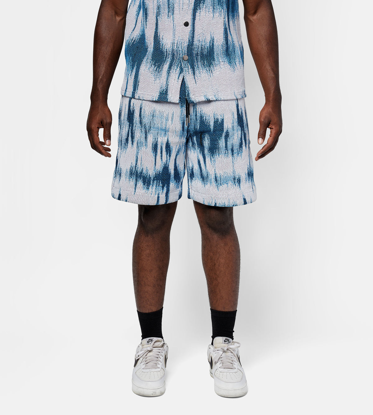 BLUE TIE DYE SHORTS