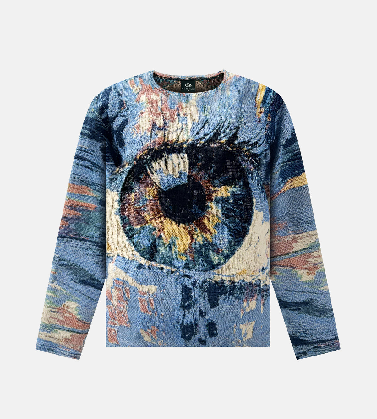 (BLUE) VISUALEYES SWEATER