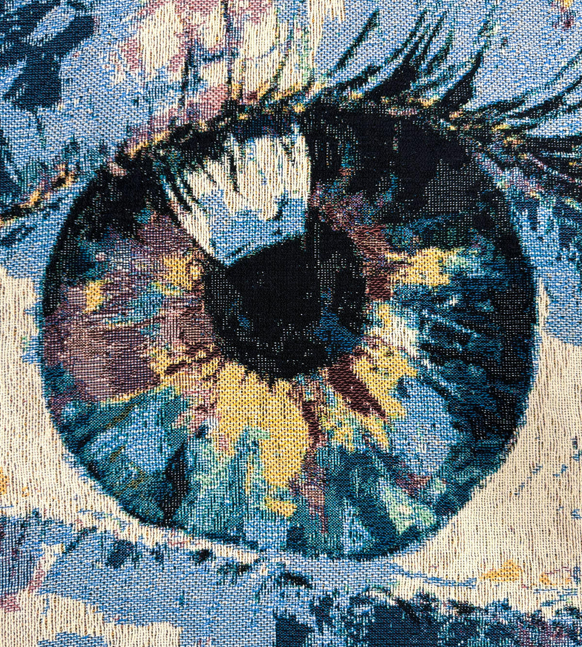 (BLUE) VISUALEYES SWEATER