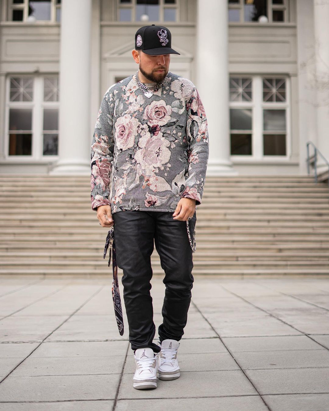 FLEUR ROSÉ SWEATER